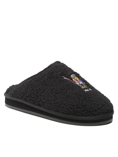 Kayleigh Scuff Bear Mule Black - POLO RALPH LAUREN - BALAAN 2