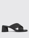 Kiara Textile Sandal Heels Black - CAMPER - BALAAN 1