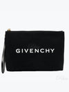 Logo Print Large Pouch Bag Black - GIVENCHY - BALAAN 2