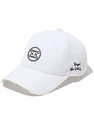 20 patterns silicone wappen ball cap WHITE - 20THHOLE - BALAAN 1