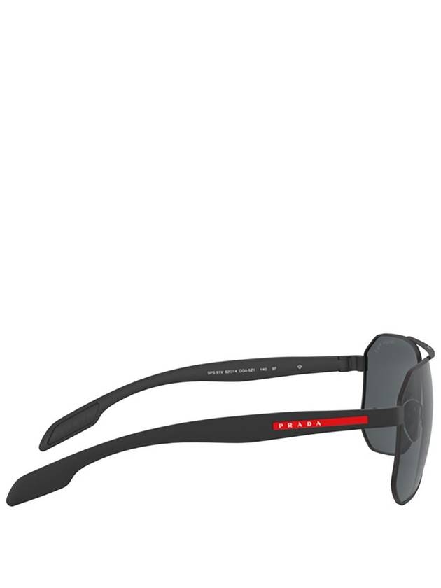 Linea Rossa Sunglasses Black - PRADA - BALAAN 4