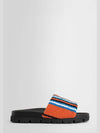 Triangle Logo Stripe Terry Slippers - PRADA - BALAAN 3