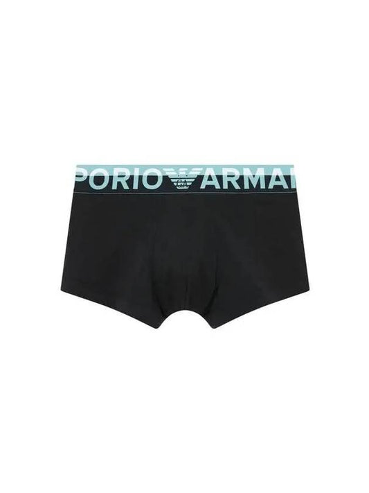 Men s Half Color Logo Banding Drawn Black 270675 - EMPORIO ARMANI - BALAAN 1