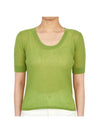 Spagna Knit Top Green - MAX MARA - BALAAN 2