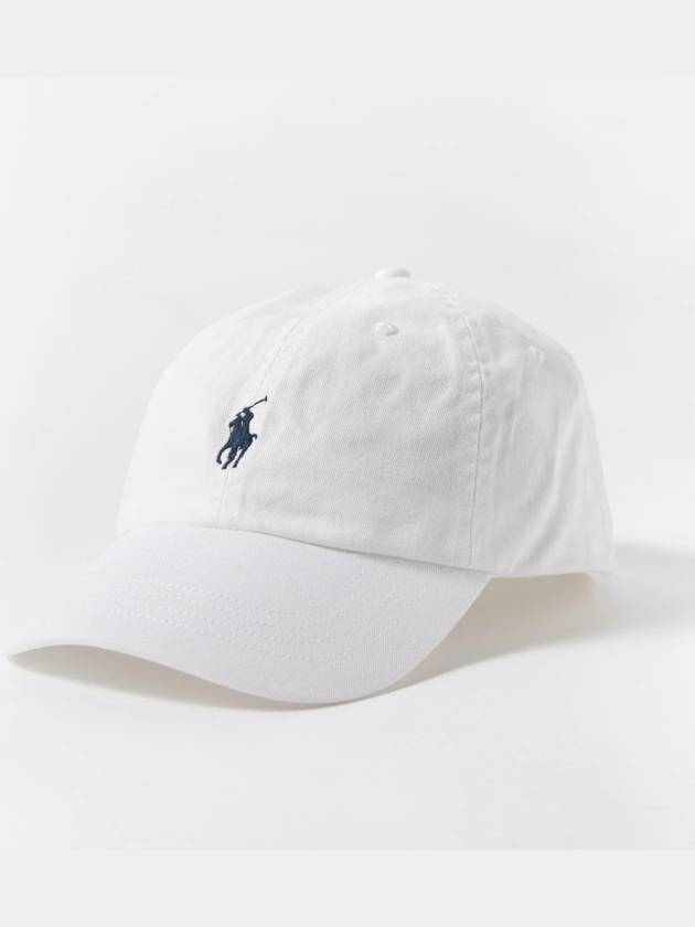 Embroidered Pony Ball Cap White - POLO RALPH LAUREN - BALAAN 2