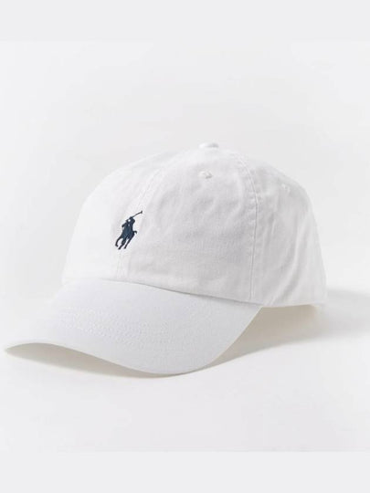 Embroidered Pony Ball Cap White - POLO RALPH LAUREN - BALAAN 2