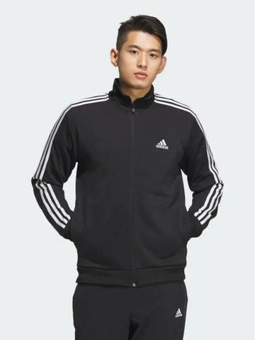 3S Regular Fit Double Knit Track Top Men's IA9378 555825 - ADIDAS - BALAAN 1