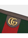 Web Green Red Zipper Long Wallet 722979 D748 - GUCCI - BALAAN 4