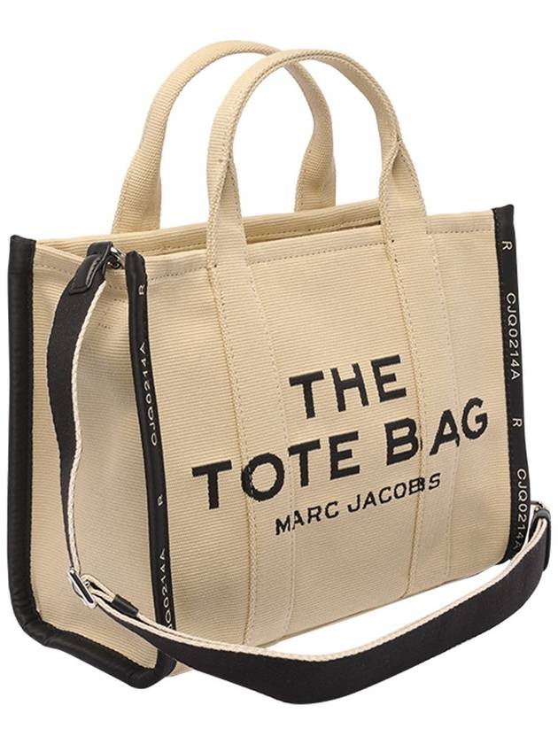 The Jacquard Medium Tote Bag Beige - MARC JACOBS - BALAAN 4