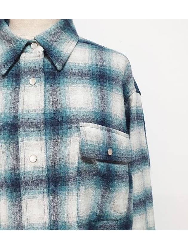 women check shirt - ISABEL MARANT - BALAAN 4