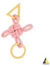 Triangle Napa Key Holder Pink - BOTTEGA VENETA - BALAAN 2