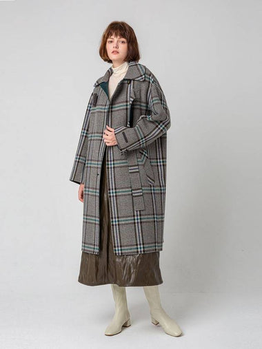 WOOL SINGLE BALTED COATCHECK - PAGE STUDIO - BALAAN 1