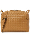 Intrecciato Shoulder Bag Brown - BOTTEGA VENETA - BALAAN 3