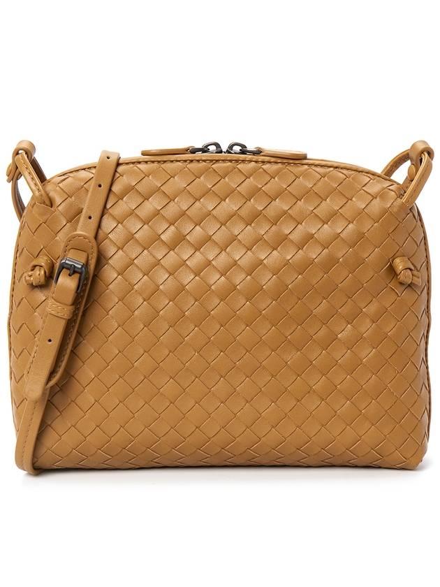 Intrecciato Shoulder Bag Brown - BOTTEGA VENETA - BALAAN 3