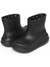 Crush Middle Boots Black - CROCS - BALAAN 7