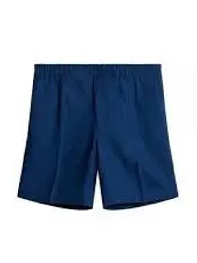 Baron Linen Shorts Estate Blue - J.LINDEBERG - BALAAN 2