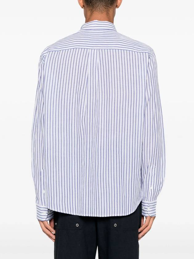 Jasolo Striped Long Sleeve Shirt Blue - ISABEL MARANT - BALAAN 5