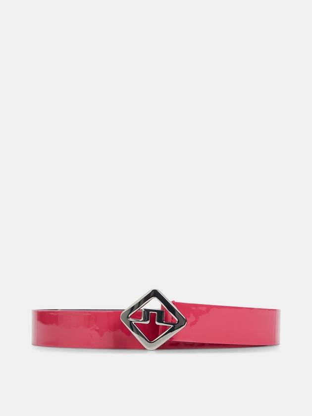 Diana High Shine Leather Golf Belt Rose Red - J.LINDEBERG - BALAAN 2