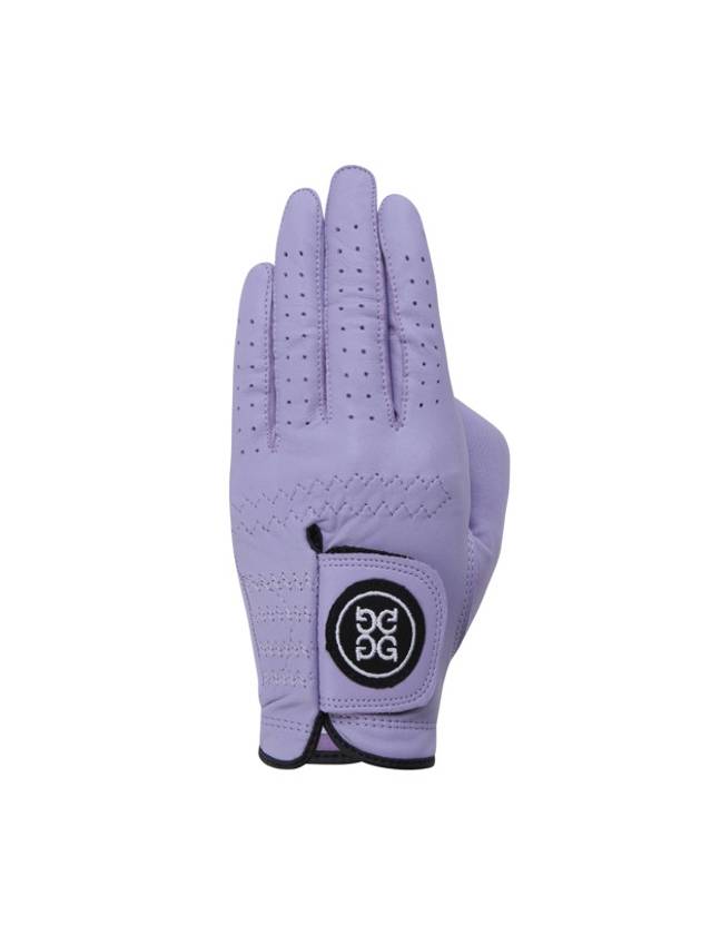 Logo Leather Golf Gloves Lavender - G/FORE - BALAAN 2