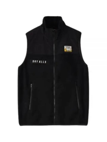 Fleece Zip-Up Vest Black - HUMAN MADE - BALAAN 2