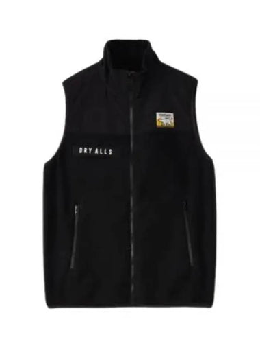 Fleece Zip-Up Vest Black - HUMAN MADE - BALAAN 1