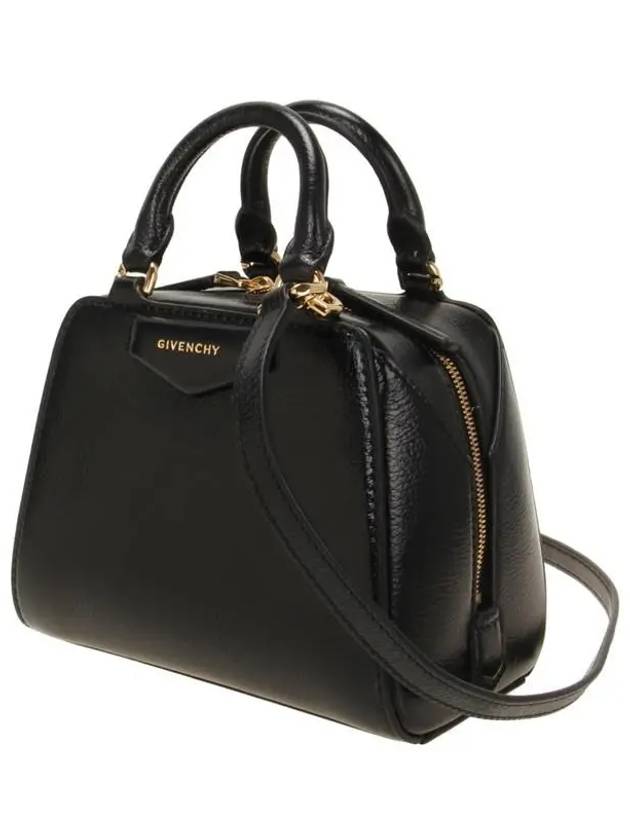 Antigona Cube Leather Tote Bag Black - GIVENCHY - BALAAN 3