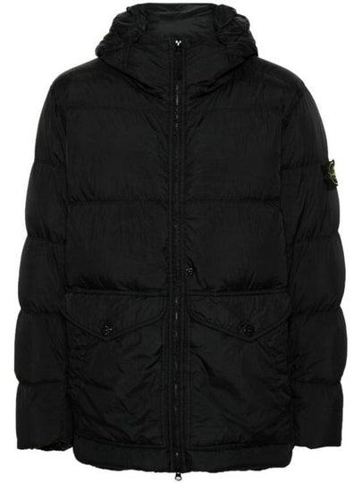 Crinkle Reps Re-Nylon Down Padding Black - STONE ISLAND - BALAAN 2