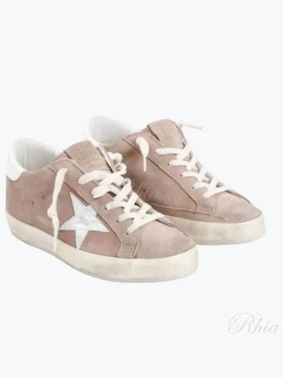 Superstar Suede Low Top Sneakers Pink - GOLDEN GOOSE - BALAAN 2