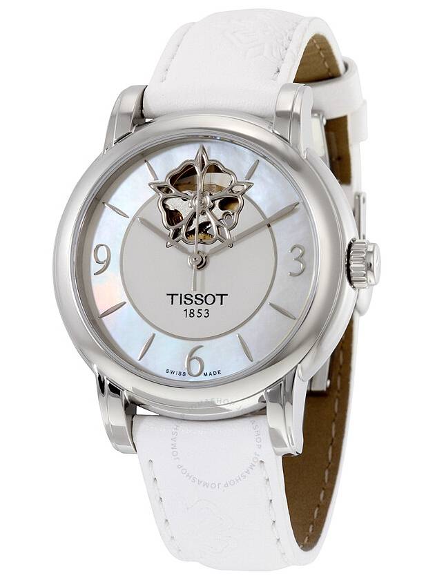 Tissot Lady Heart Powermatic 80 Mother of Pearl Dial Ladies Watch T0502071711704 - TISSOT - BALAAN 1