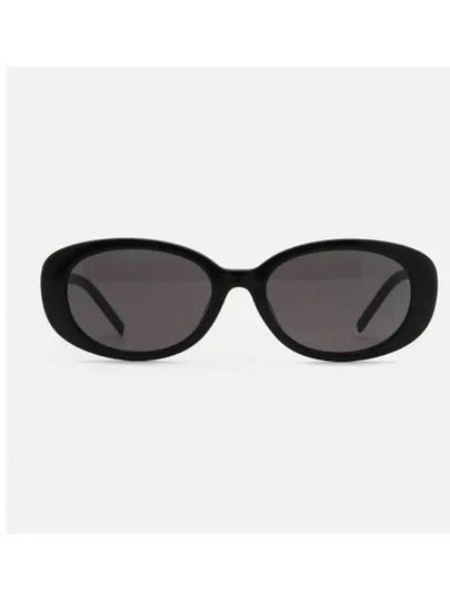 Eyewear Oval Frame Sunglasses Black - GUCCI - BALAAN 2