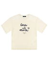 Women's Xanadu Short Sleeve T-Shirt Cream - MAX MARA - BALAAN 3