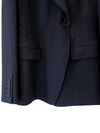 Women's Wool Tailored Blazer Jacket Black - BURBERRY - BALAAN.