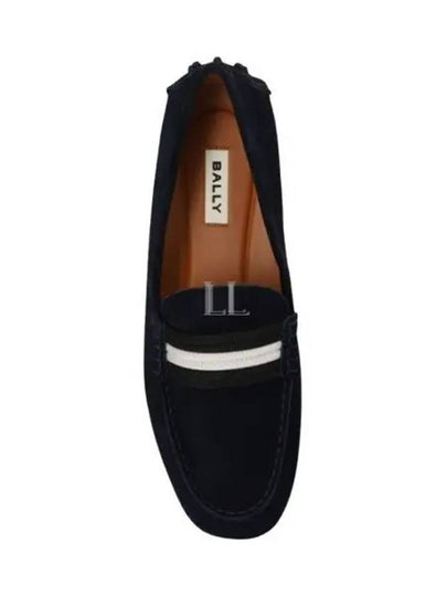 Kansan Suede Driving Shoes Navy - BALLY - BALAAN 2