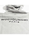 back logo hood gray W243TS37 721G - WOOYOUNGMI - BALAAN 3