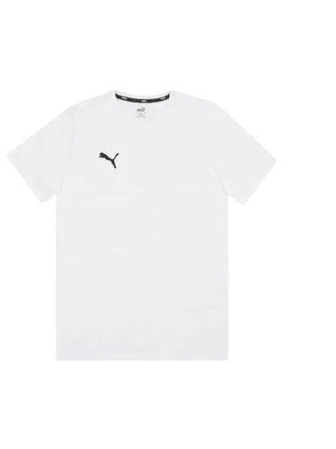 Team Goal Casual Short Sleeve T-Shirt White - PUMA - BALAAN 1