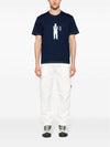 Indigo Jersey Short Sleeve T-Shirt Navy - CP COMPANY - BALAAN 3