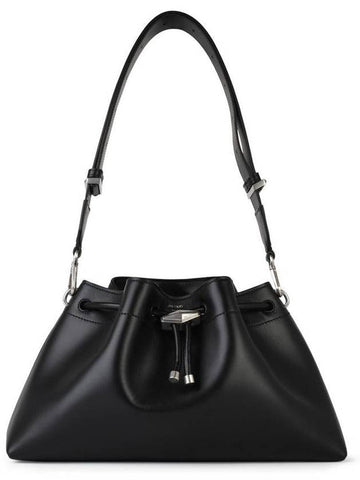 Jimmy Choo 'Bon Bon' Black Leather Bag - JIMMY CHOO - BALAAN 1