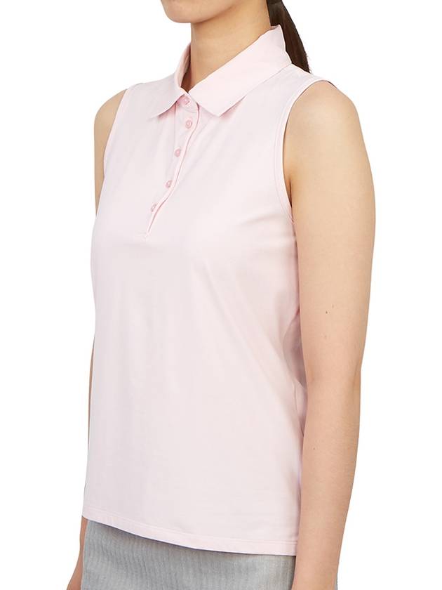 Featherweight Polo Sleeveless Blush - G/FORE - BALAAN 3