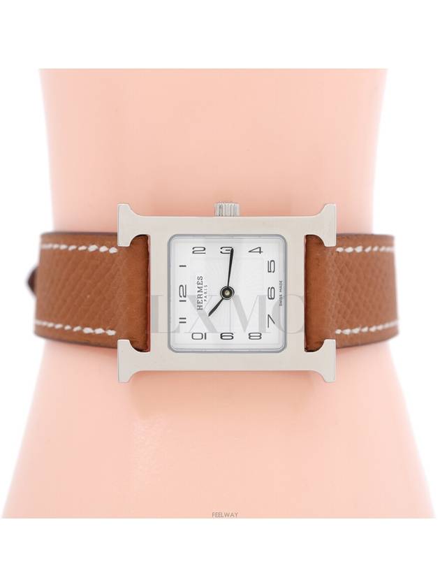 Watch Heure H Small Model 25mm Hour - HERMES - BALAAN 6