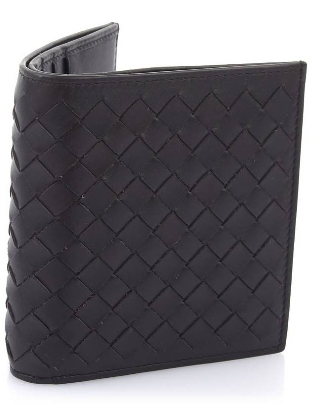 Intrecciato Small Folder Half Wallet Brown - BOTTEGA VENETA - BALAAN 3