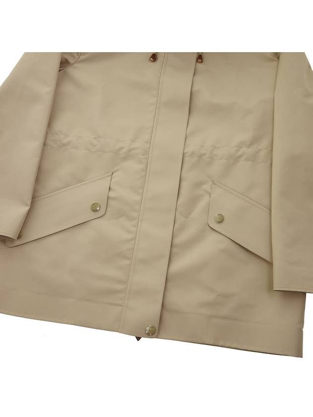 Women's Lightweight Hooded Jacket Soft Fawn - BURBERRY - BALAAN 8