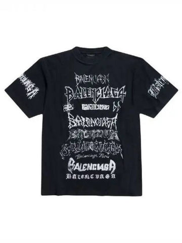 DIY Metal Printing Large T Shirt 270411 - BALENCIAGA - BALAAN 1