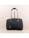 Prada Pocono Nylon Quilted Chain Shoulder Bag Black - PRADA - BALAAN 2