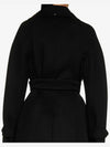 ZELANTE Wool Trench Coat Black 20810127 009 - MAX MARA - BALAAN 4