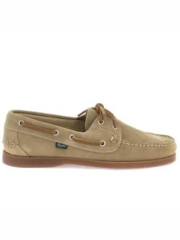 Bath Suede Boat Shoes Beige - PARABOOT - BALAAN 2