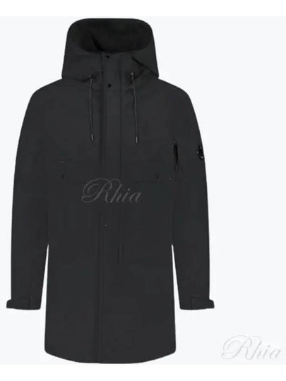 Shell-R Hooded Parka Black - CP COMPANY - BALAAN 2