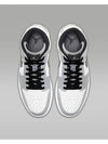 Jordan 1 Mid Chicago High Top Sneakers Mid Light Smoke Grey - NIKE - BALAAN 6