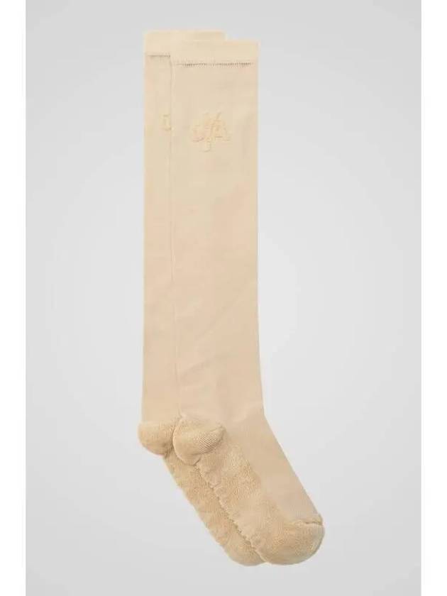 Bain Sizza Beige Knee Socks Ivory - DUVETICA - BALAAN 1