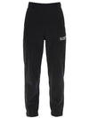 Side Logo Cotton JoGGer Track Pants Black - GANNI - BALAAN 2