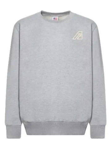 Icon Mini Logo Sweatshirt Melange - AUTRY - BALAAN 1